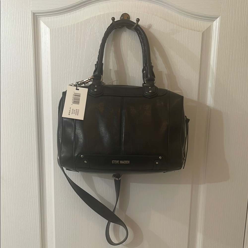 Steve Madden Elegant Black Satchel